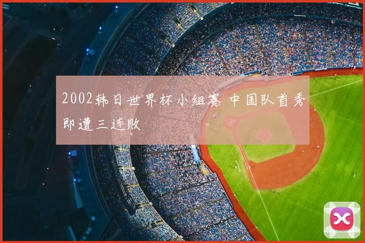 2002韩日世界杯小组赛 中国队首秀即遭三连败